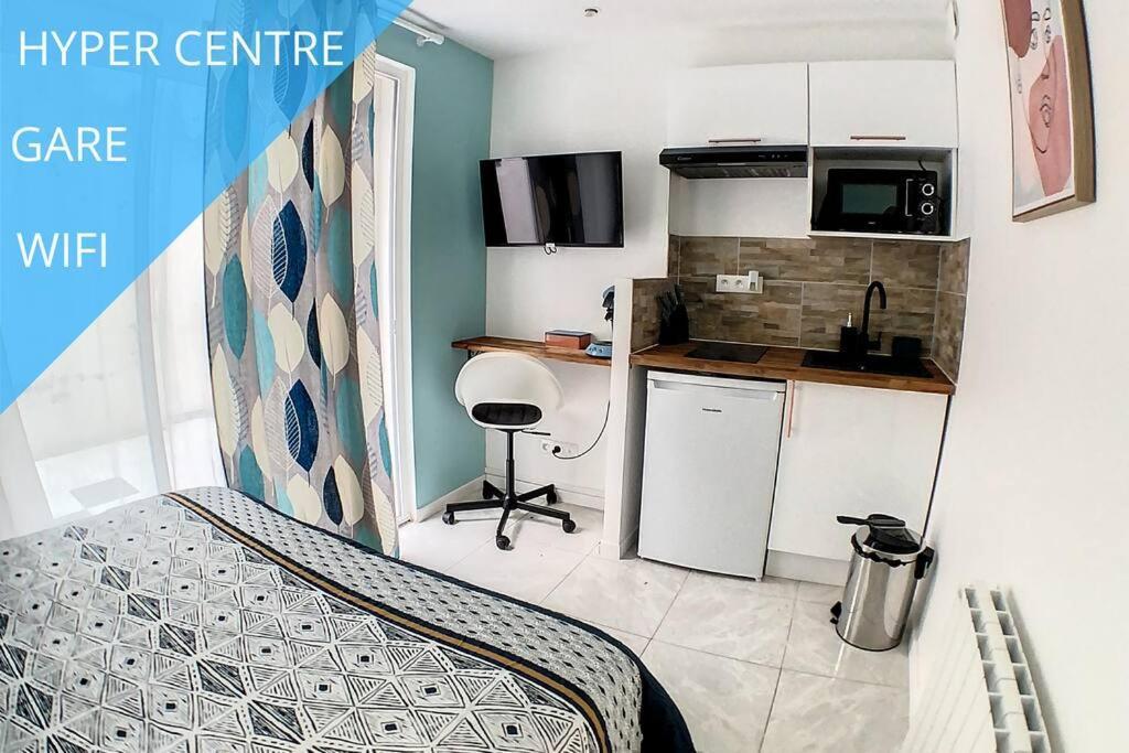Studio Cosy Gare Amiens Tout Équipé Wifi Netflix 2Pers Extérieur photo