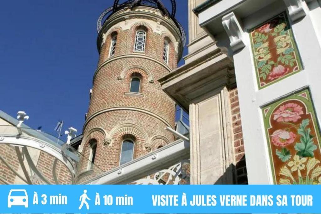 Studio Cosy Gare Amiens Tout Équipé Wifi Netflix 2Pers Extérieur photo